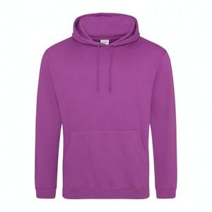 AWDis JH001 - COLLEGE HOODIE Magenta Magic