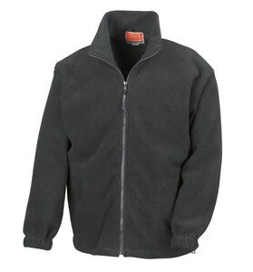 Result R36A - Active Fleece Jack Volledige Rits Black