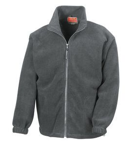 Result R36A - Active Fleece Jack Volledige Rits Oxford Grey