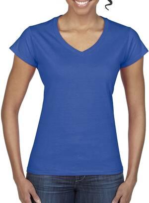 Gildan GD078 - Softstyle ™ dames v-hals t-shirt