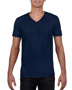 Gildan 64V00 - Softstyle® V-Hals T-Shirt Navy