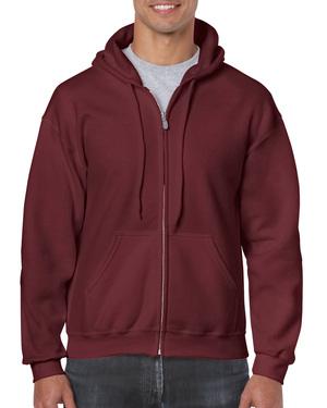 Gildan 18600 - Heavyweight Hoodie Sweatshirt met Volledige Rits