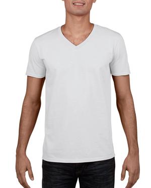 Gildan GI64V00 - Heren Softstyle V-Hals T-Shirt