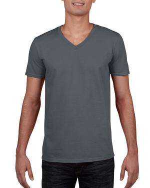 Gildan GI64V00 - Heren Softstyle V-Hals T-Shirt