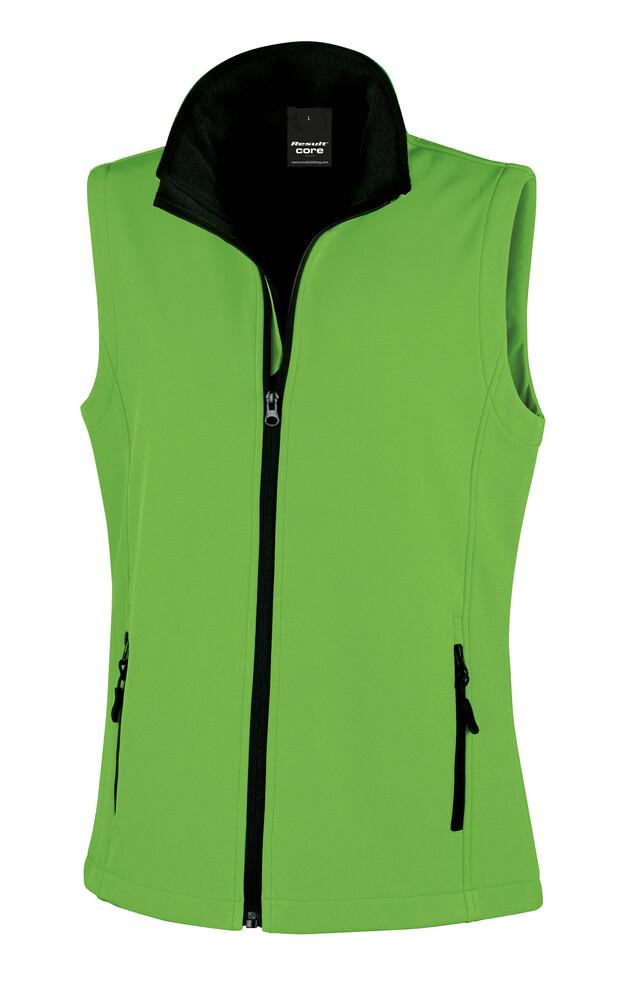 Result R232F - Core Dames Printable Softshell Bodywarmer