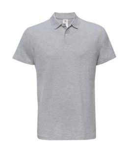 B&C BCID1 - ID.001 Polo Heather Grey