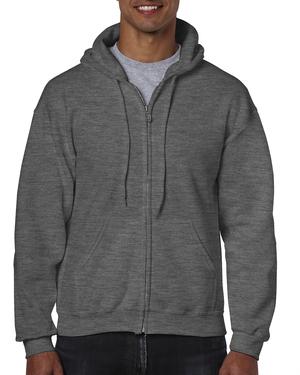 Gildan GN960 - Heavy Blend Adult Hoodie Sweatshirt Met Volledige Rits