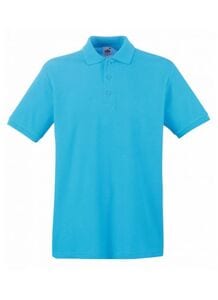 Fruit of the Loom SC385 - Premium Polo (63-218-0) Azure Blue