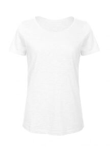 B&C BC047 - TW047 Slub Dames Chic White