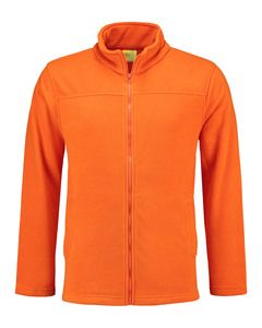 Lemon & Soda LEM3355 - Polar Fleece Cardigan for him Orange