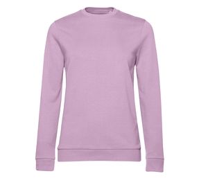 B&C BCW02W - Dames crewneck Candy Pink