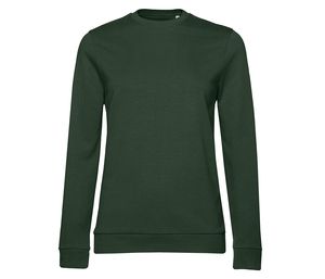 B&C BCW02W - Dames crewneck Forest Green