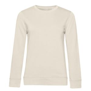 B&C BCW32B - Bio-sweatshirt voor dames met ronde hals