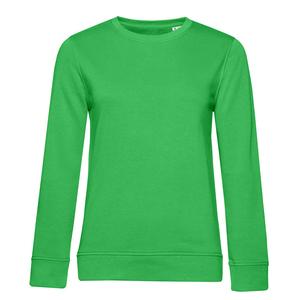 B&C BCW32B - Bio-sweatshirt voor dames met ronde hals