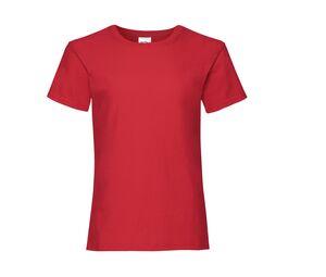 Fruit of the Loom SC229 - Meisjes valueweight t-shirt