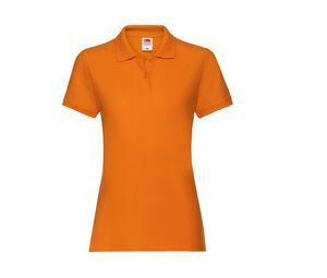 Fruit of the Loom SC386 - Polo Premium Femme Orange