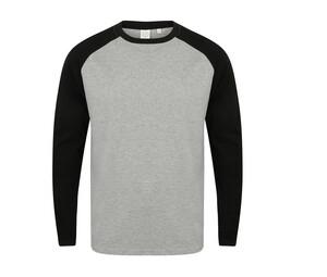 SF Men SF271 - Baseball T-shirt met lange mouwen