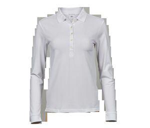 Tee Jays TJ146 - Womens luxury stretch long sleeve polo