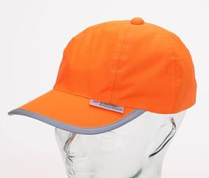 Yoko YK6713 - Hoog zichtbareheid honkbalpet Hi Vis Orange