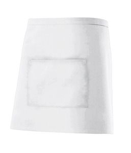 Velilla 404201 - SHORT APRON White