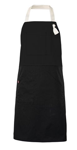 Velilla 404210B - TWO-TONE BIB APRON