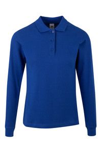 Mukua PL200WC - LONG-SLEEVE WOMAN POLO Royal Blue