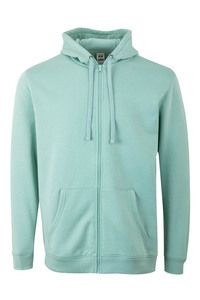 Mukua SF270U - ZIPPED HOOD SWEATSHIRT Sage