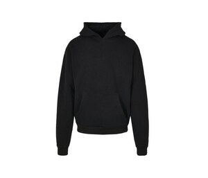 BUILD YOUR BRAND BY162 - Ultra heavy cotton box hoody Black