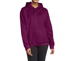 GILDAN GNSF50 - Unisex hooded sweatshirt Maroon