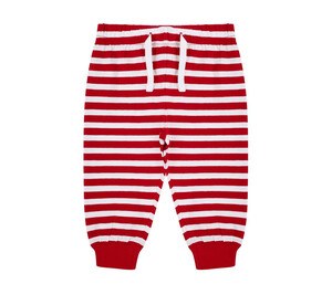 Larkwood LW085 - Pyjamabroek Red / White Stripes
