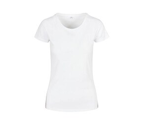 BUILD YOUR BRAND BYB012 - LADIES BASIC TEE White