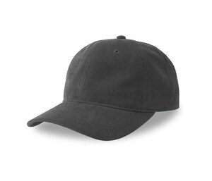 ATLANTIS HEADWEAR AT242 - Recycled Corduroy cap Dark Grey