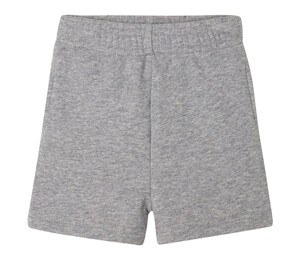 BABYBUGZ BZ065 - BABY ESSENTIAL SHORTS Heather Grey Melange