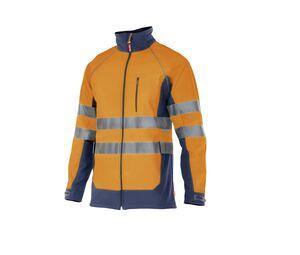 VELILLA V6001 - TWEEKLEURIGE SOFTSHELL JAS HOGE ZICHTBAARHEID