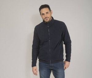 BLACK&MATCH BM700 - Mens zipped fleece jacket